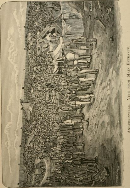Image from page 185 of "Prisoners of war and military prisons; personal narratives of experience in the prisons at Richmond, Danville, Macon, Andersonville, Savannah, Millen, Charleston, and Columbia ... With a list of officers who were prisoners of war f