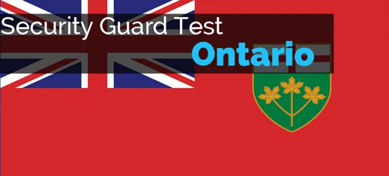 The Ontario Security Guard Test - Security Guard Training Guide Canada
