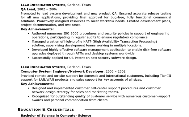 it-security-sample-resume-page2
