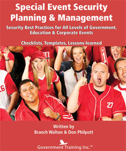 Special Event Security Planning and Management Handbook