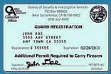 Guard Card Training California (CA)
