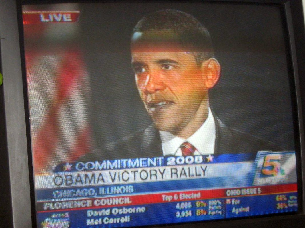 Obama Victory Rally - Midnight, November 5th, 2008