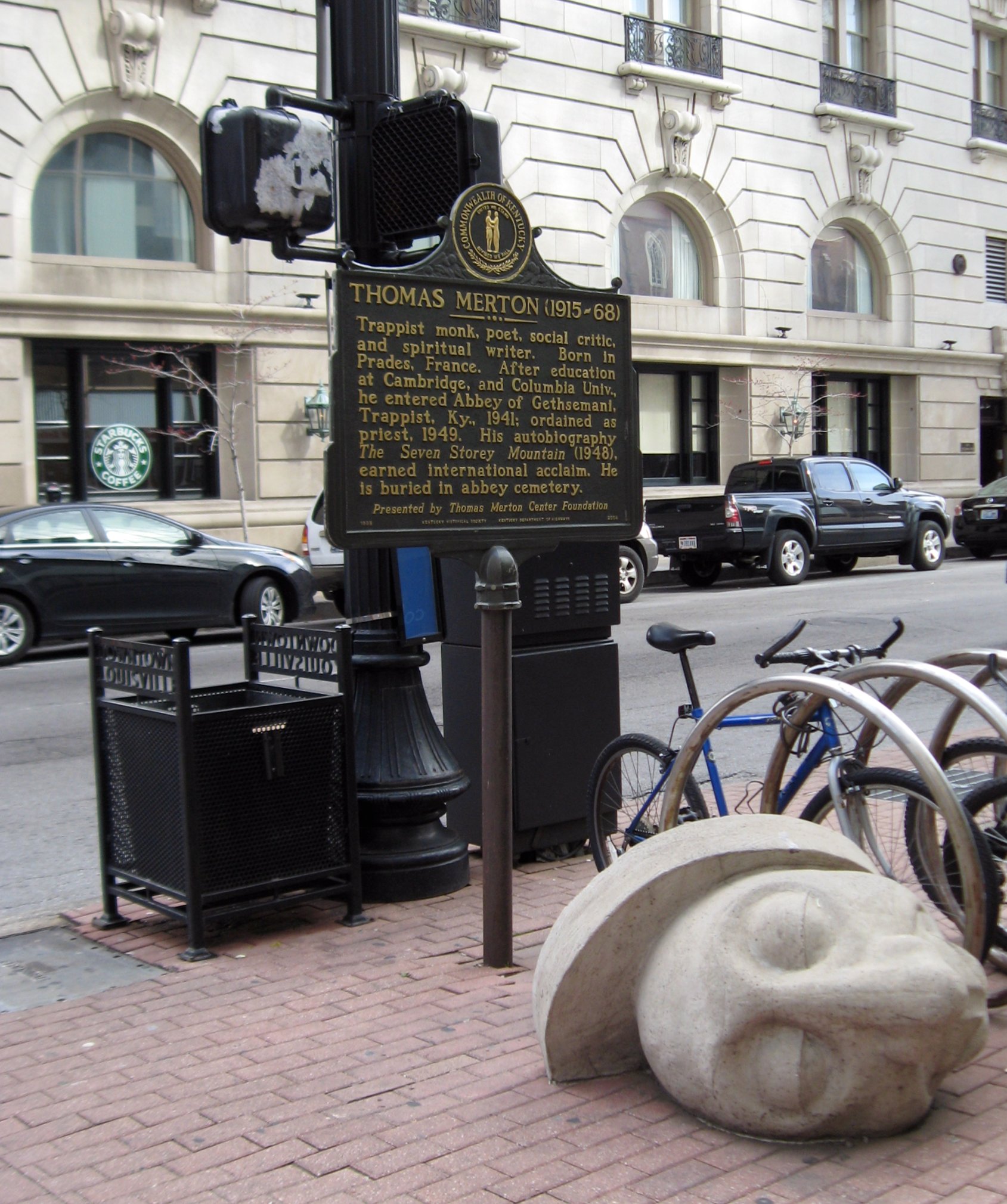 Bike Rack Sculpture, Downtown Louisville