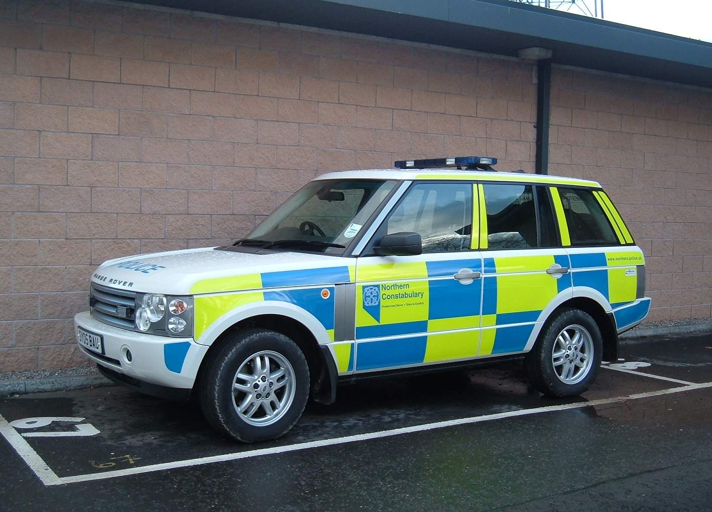 Northern Constabulary - Range Rover