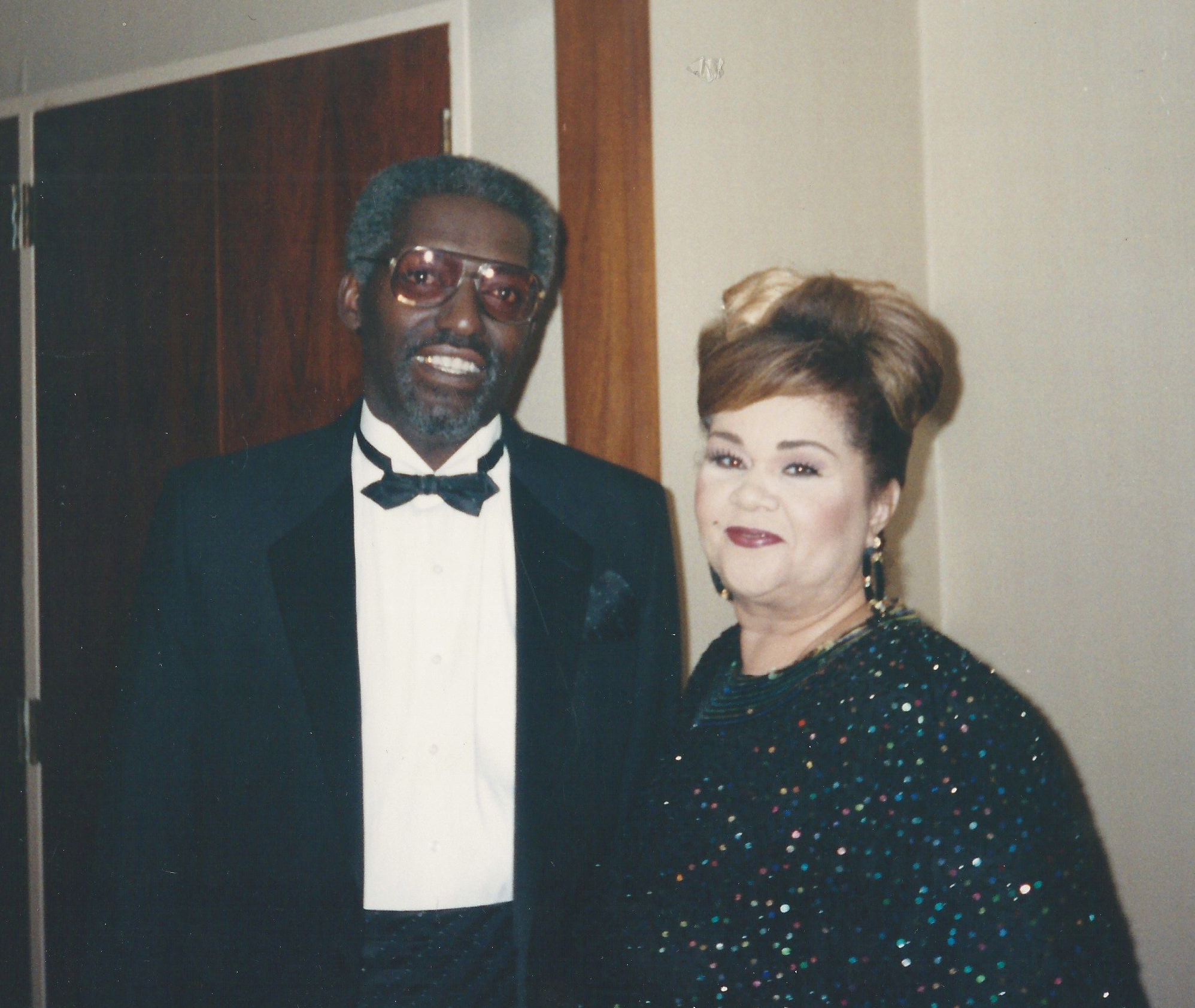Etta James and her husband Artis Mills
