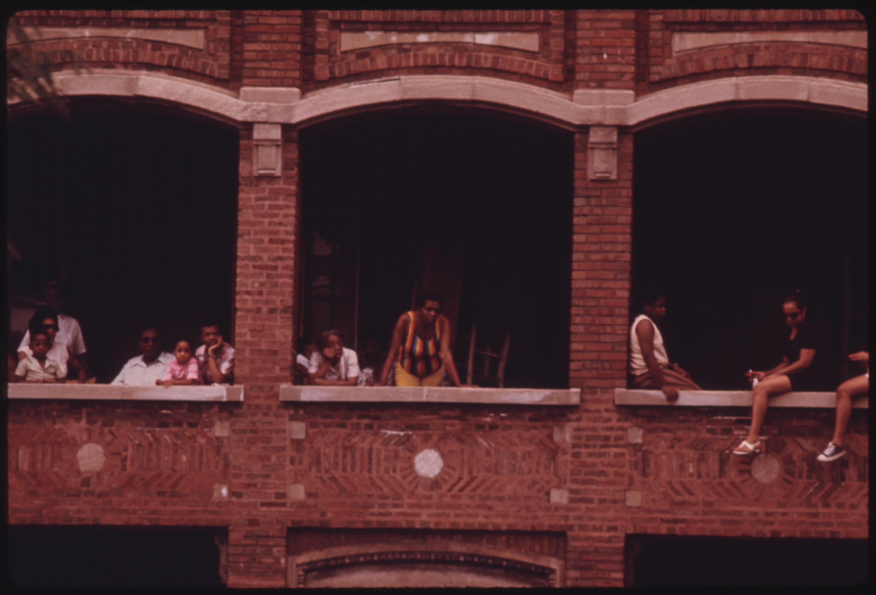 One Small Portion Of The Up To Half A Million People Who See The Bud Billiken Day Parade, 08/1973