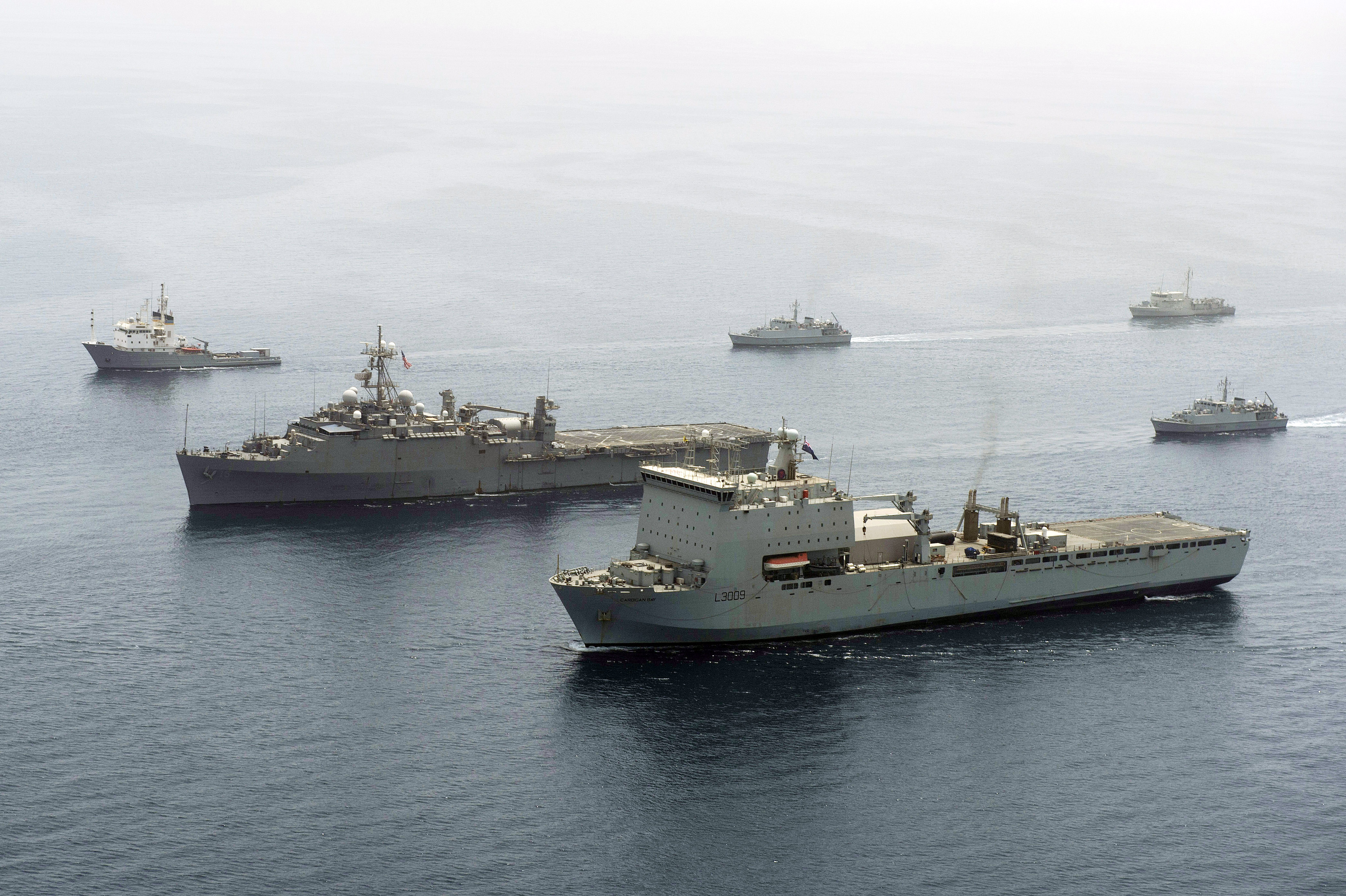 Ships participate in IMCMEX.