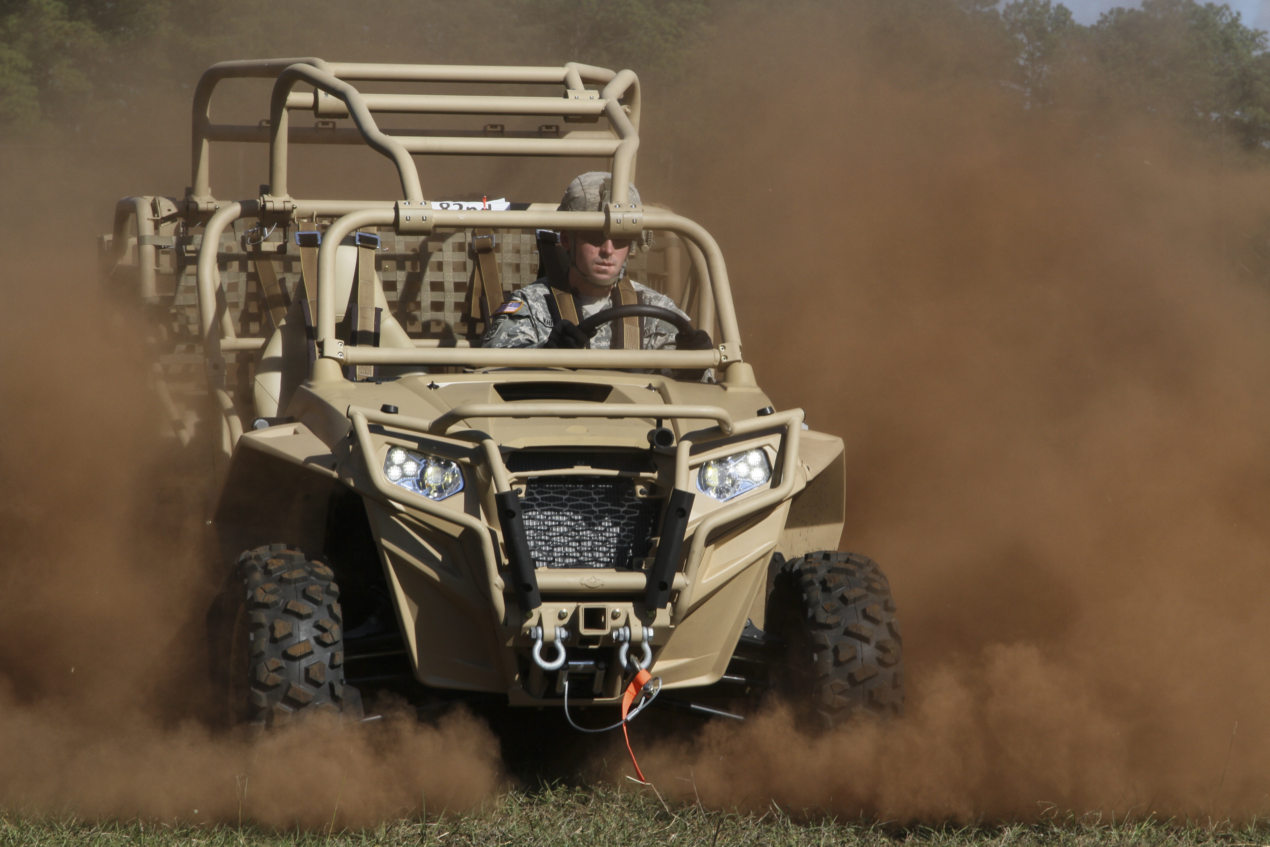 Falcon Brigade takes new off-road vehicle for test drive