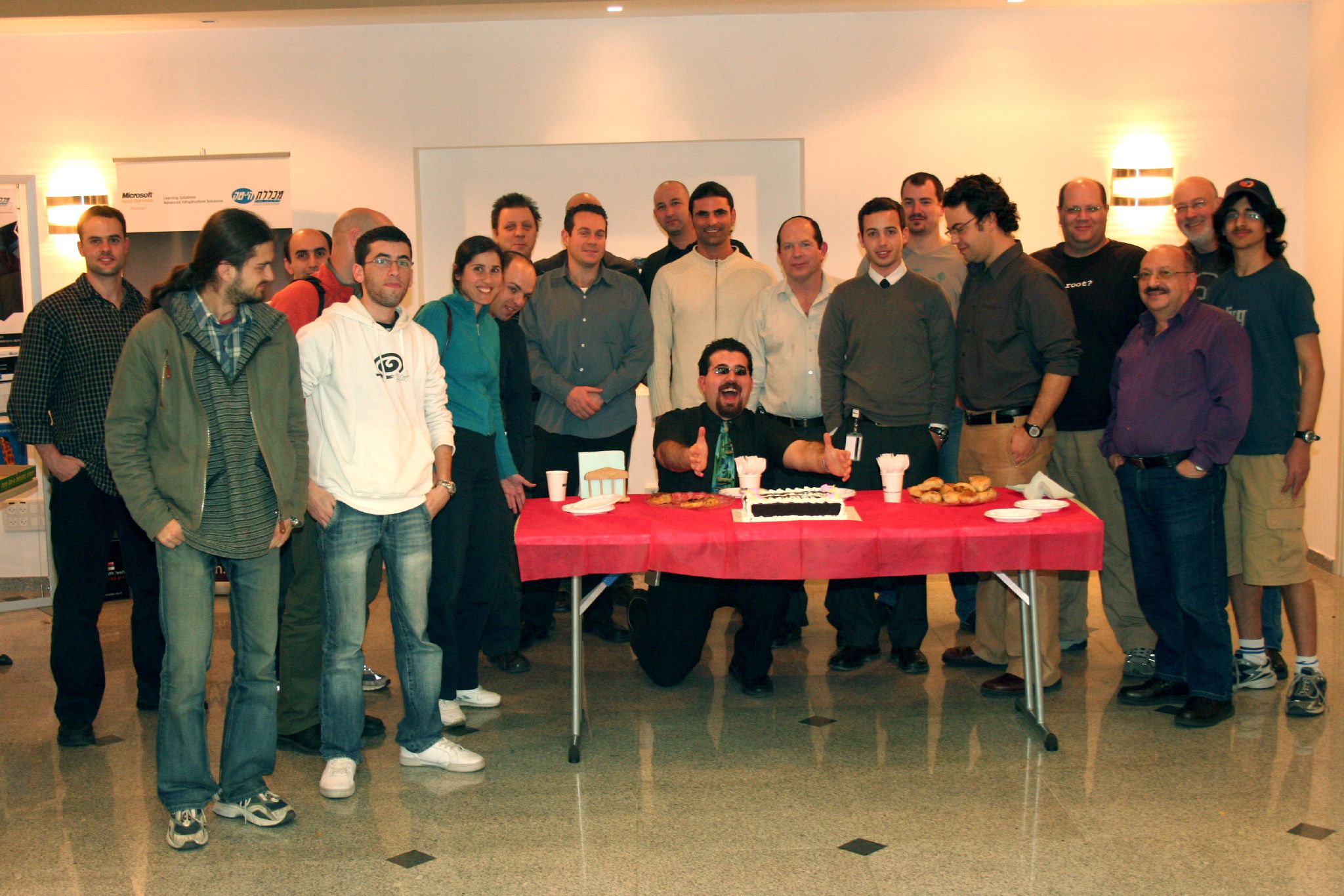 Group Shot of Microsoft-Israel's Security User Group