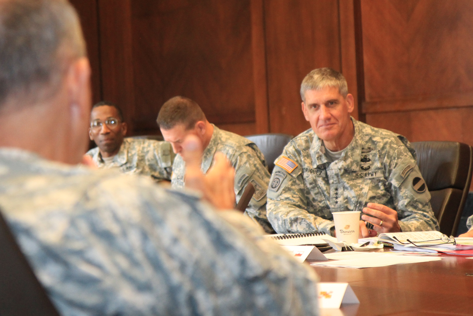 AGs meet with FORSCOM and 1st Army commanders