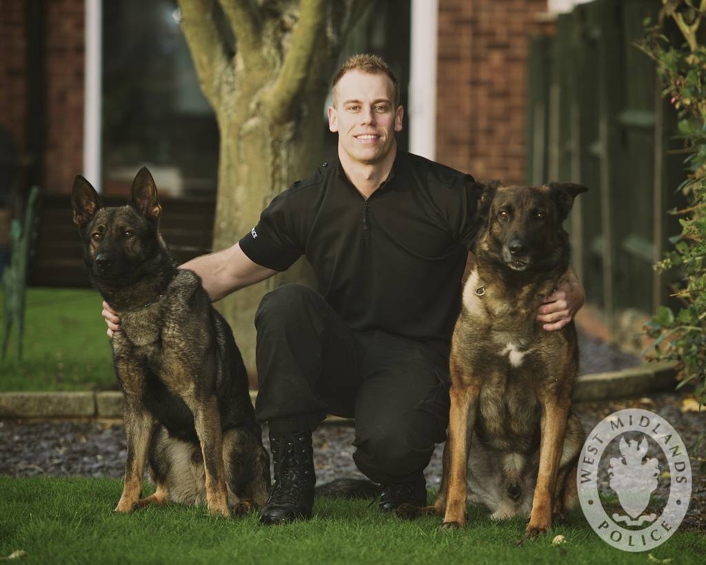 Day 310 - West Midlands Police - Retiring police dog Janus and new recruit
