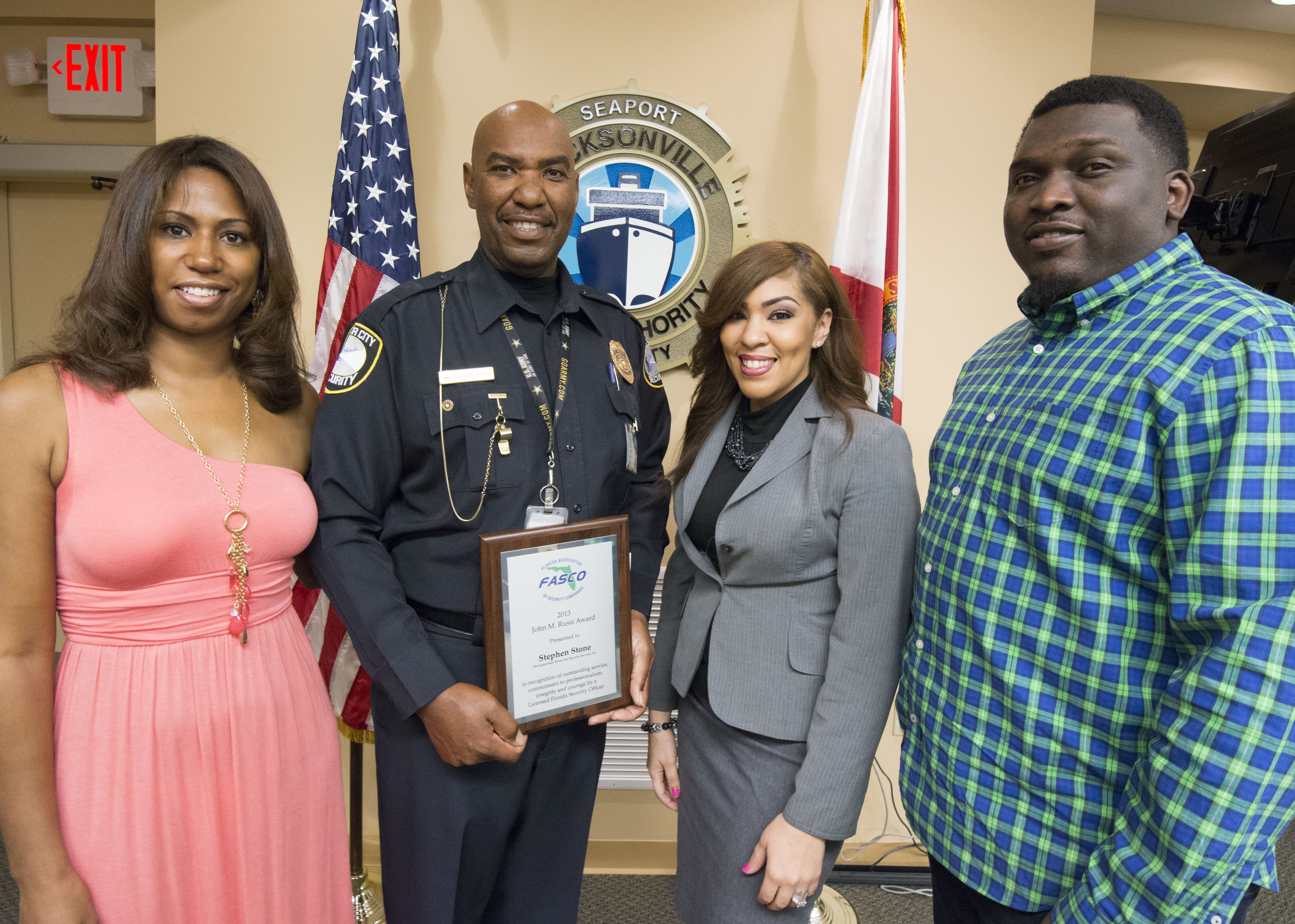 Cruise Terminal Security Officer Earns Statewide Honor