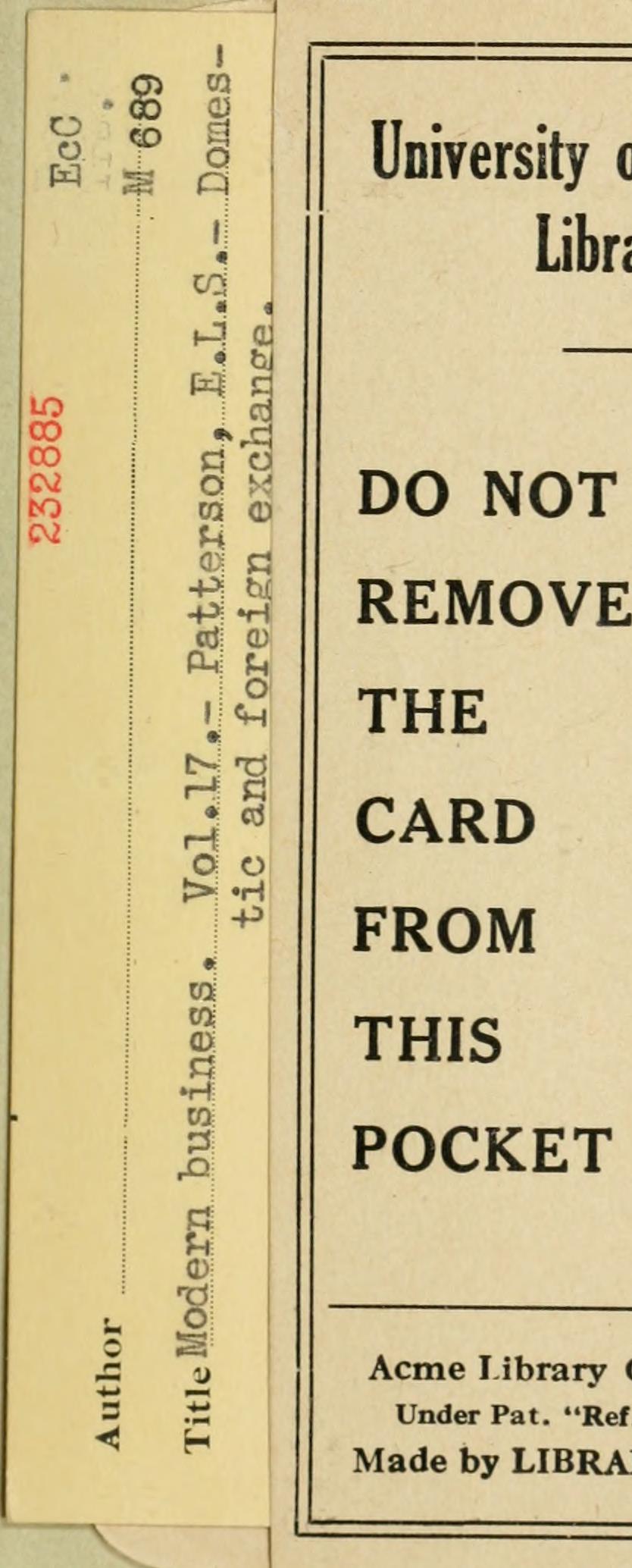 Image from page 328 of "Domestic and foreign exchange" (1918)