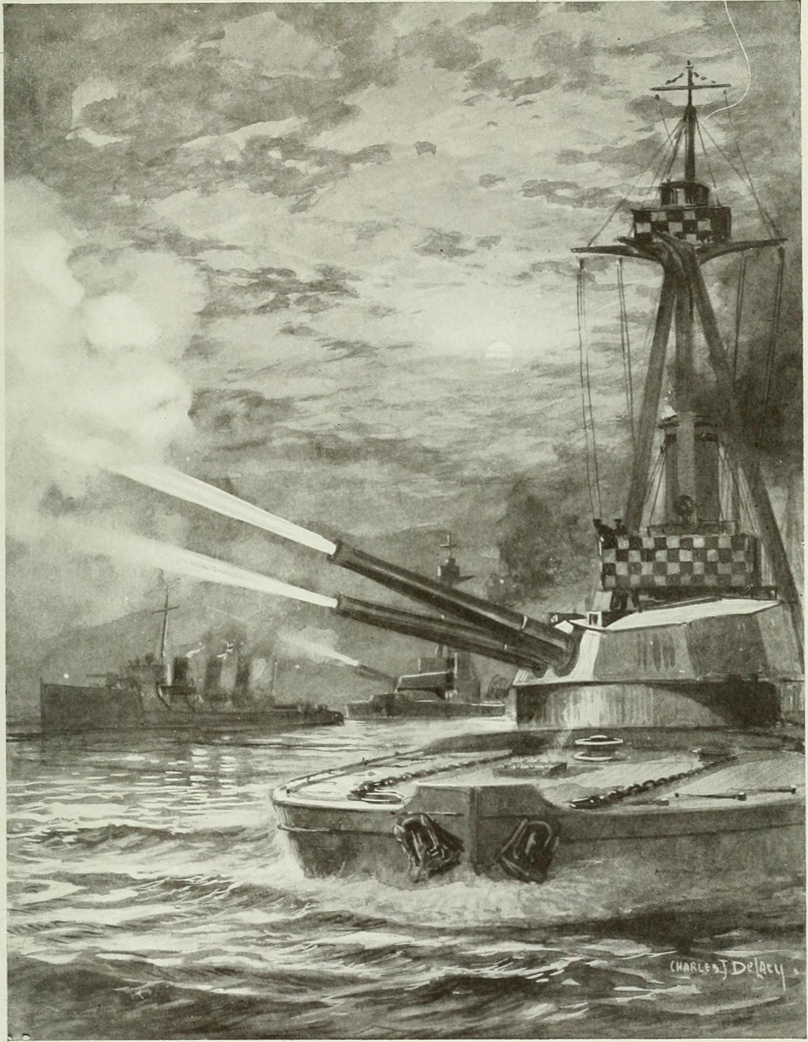 Image from page 116 of "Our wonderful navy; the story of the sure shield in peace and war" (1919)