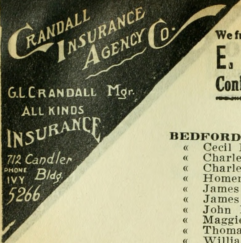 Image from page 519 of "Atlanta City Directory" (1913)