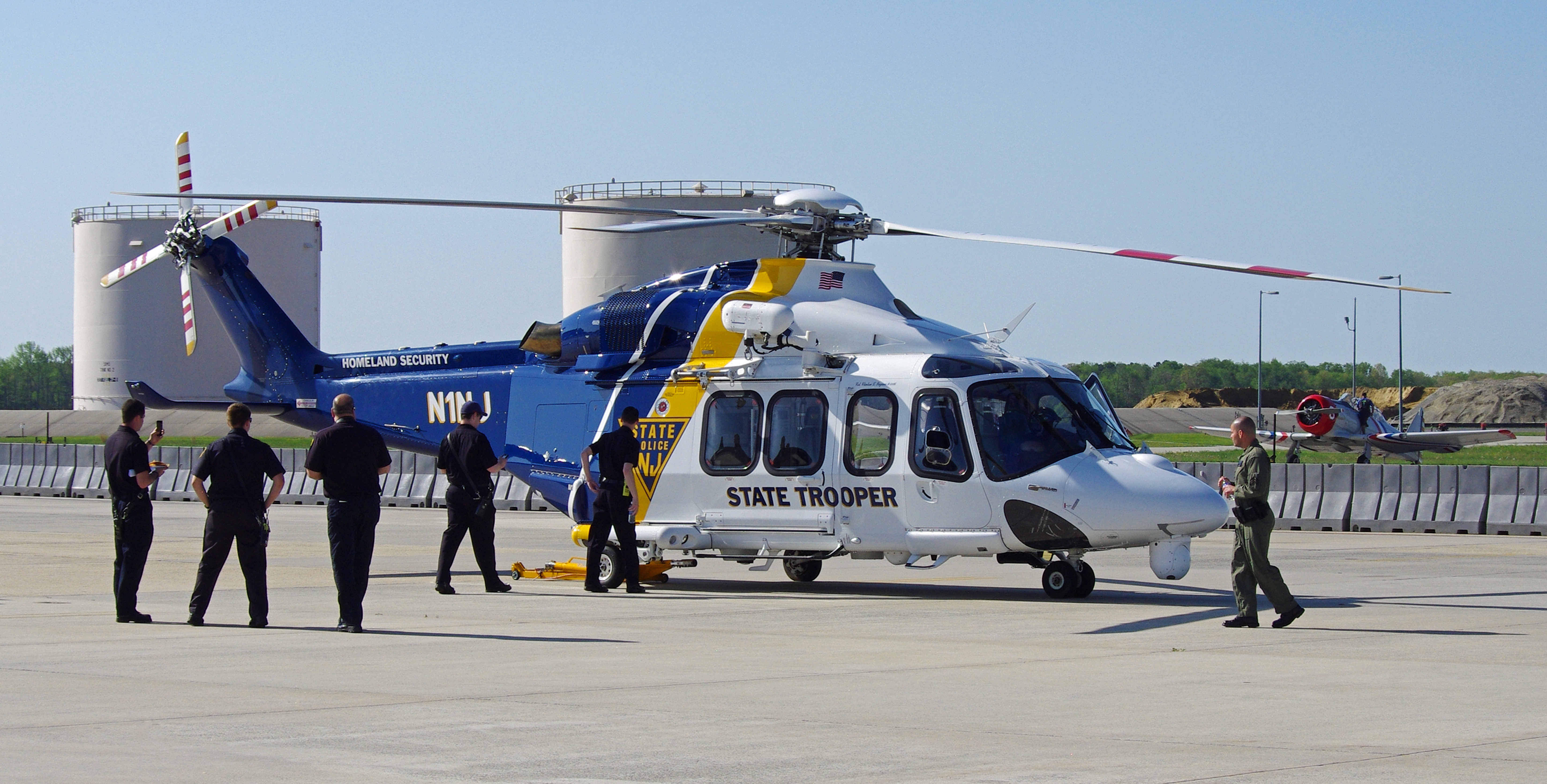 New Jersey State Police Helicopter