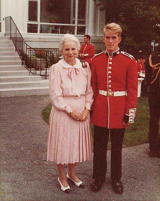 Former Governor-General Mdm. Jeanne Sauve - Ottawa 1985