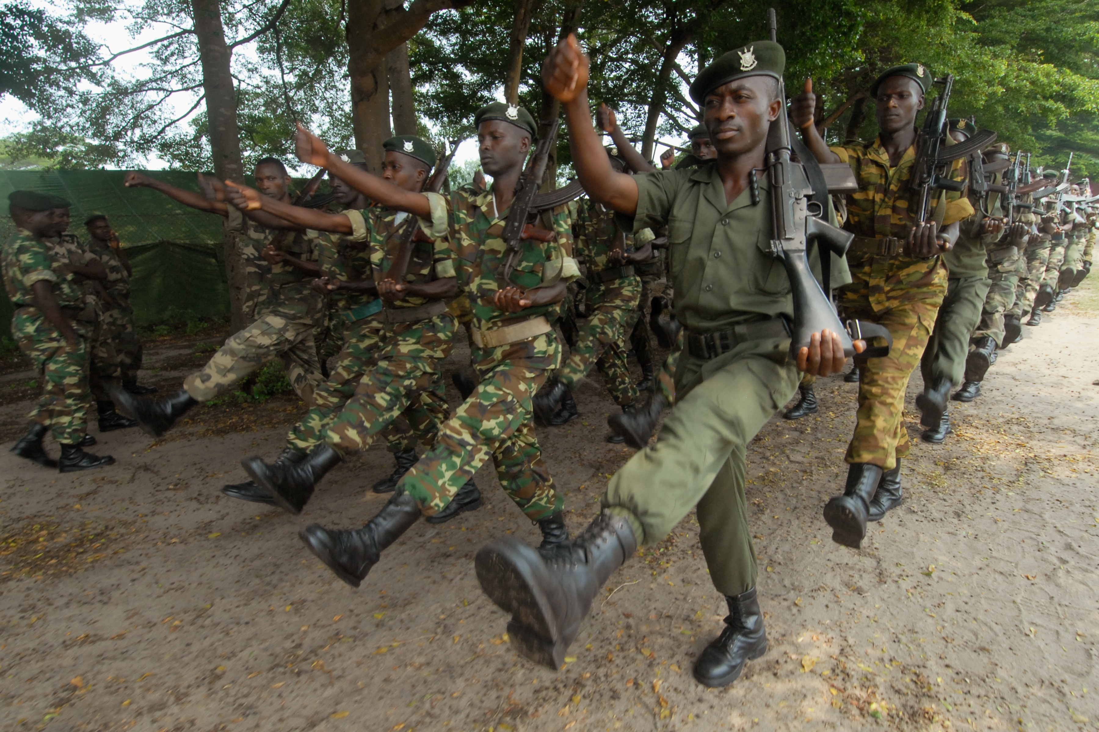 Burundi peacekeepers prepare for next rotation to Somalia, Bjumbura, Burundi 012210
