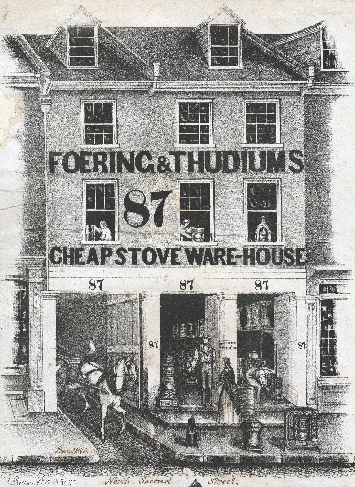 Foering & Thudiums cheap stove ware-house, [December 1846]