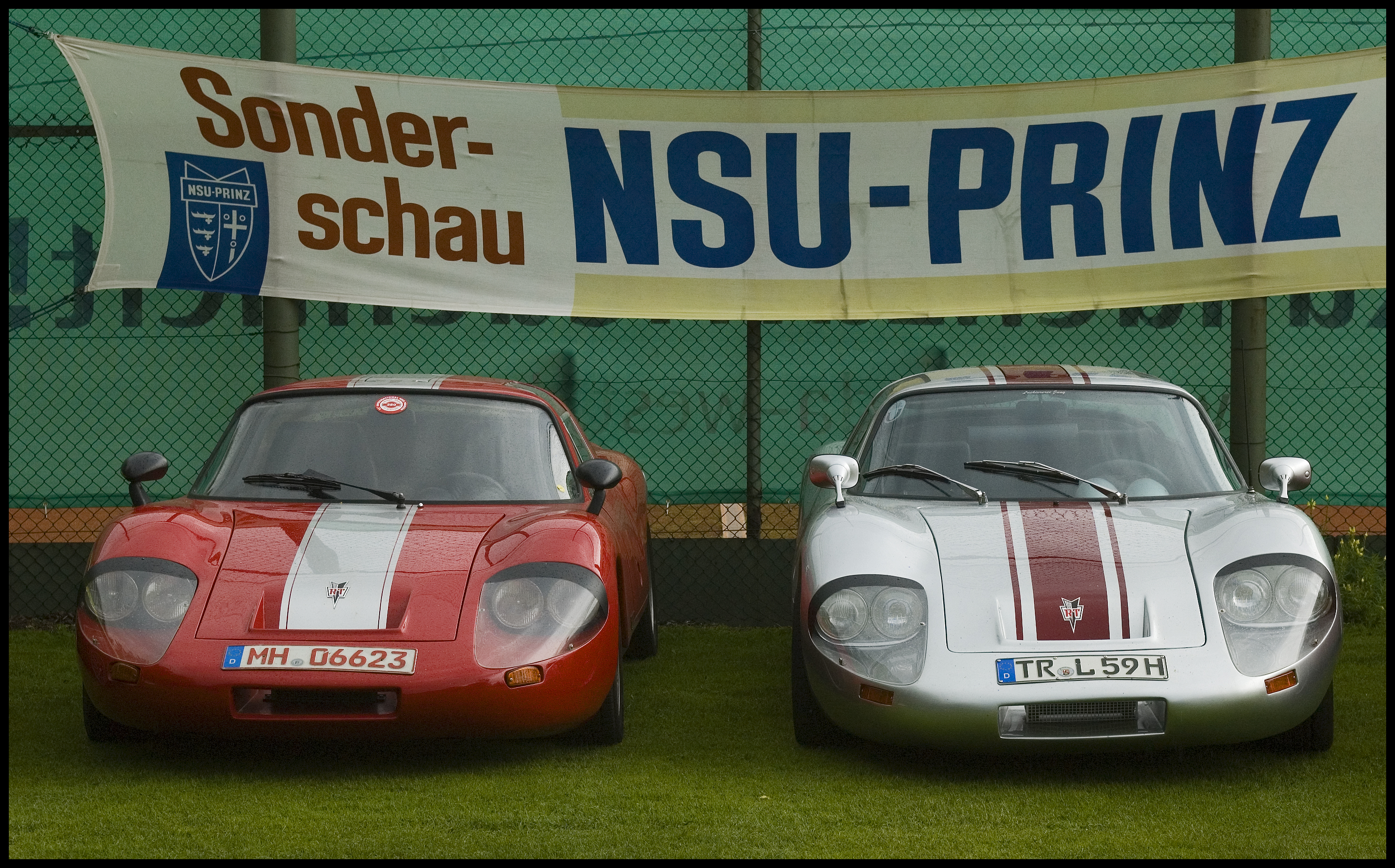 Two (NSU) RT cars, also known as Thurner RS