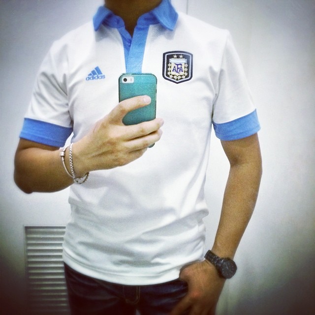 Men's adi polo #argentina shirt now on sale at #adidasstore #allinornothing