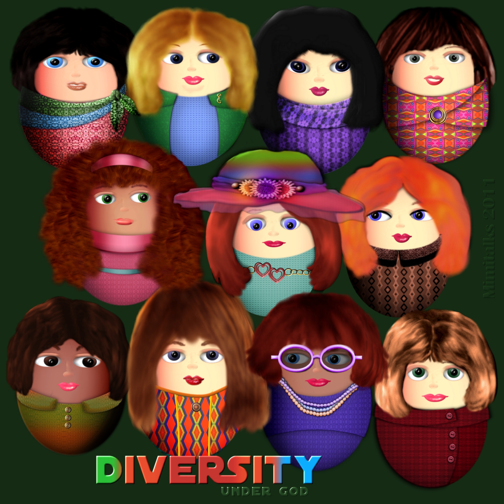 Diversity under God - by Mimitalks, inspired by events of this week