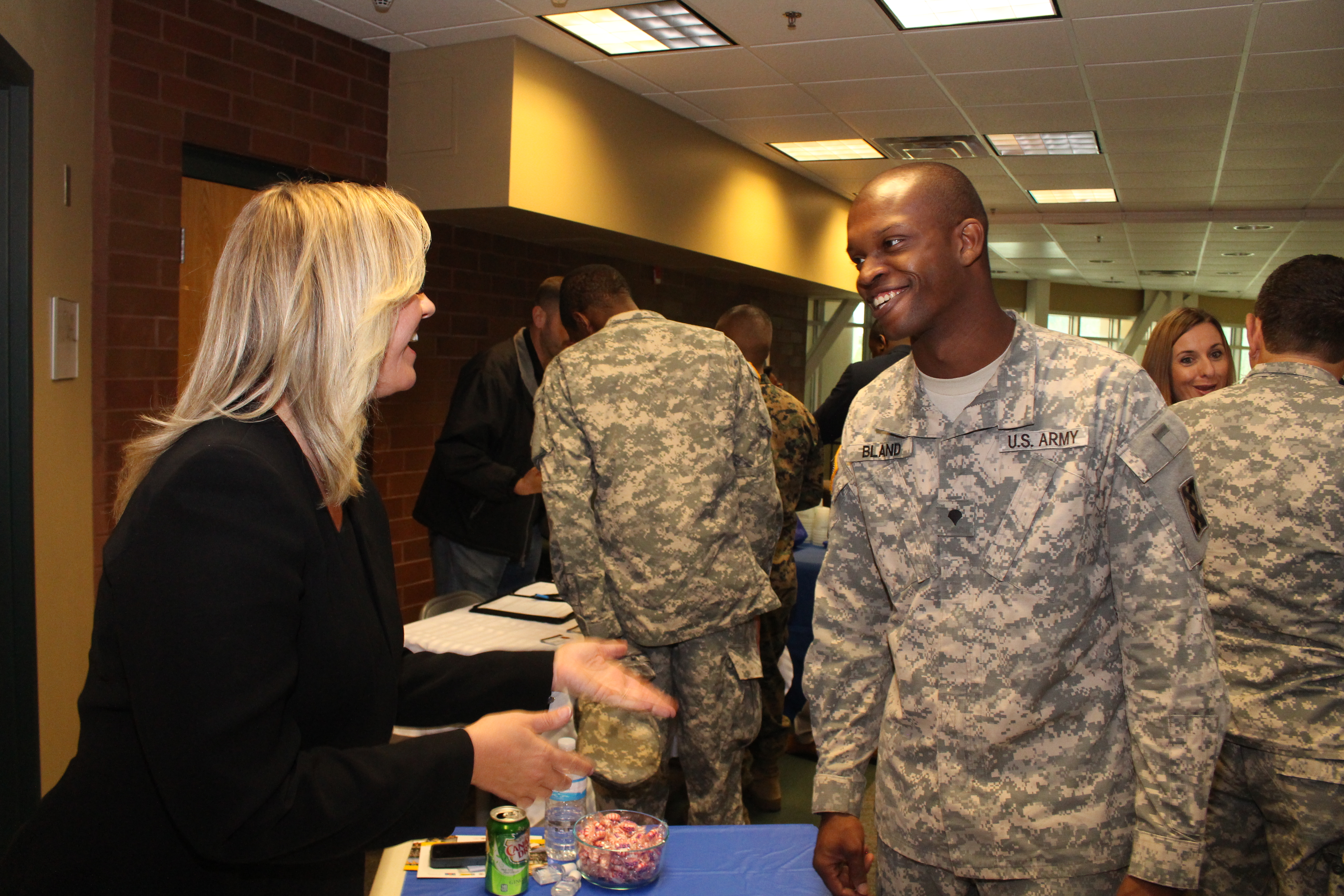 Hiring our heroes: Service members, veterans engage with civilian employers during Veteran Hiring Event