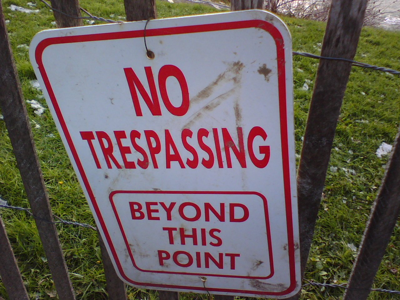 So We're Already Trespassing?