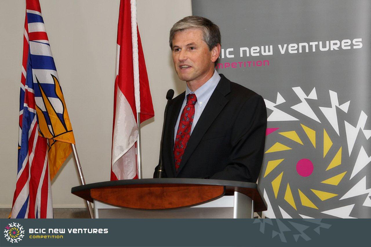 Minister Wilkinson speaks at 2013 BCIC-New Ventures Competition Gala