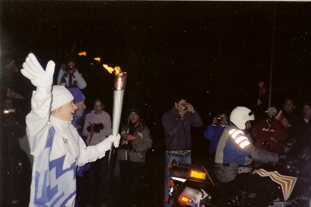 Olympic Torch, Provo, Utah, 2002 Winter Olympics