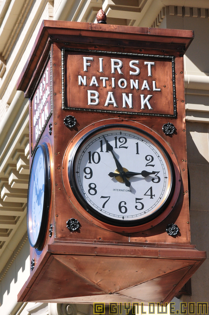 First National Bank Clock - Fort Worth - Texas
