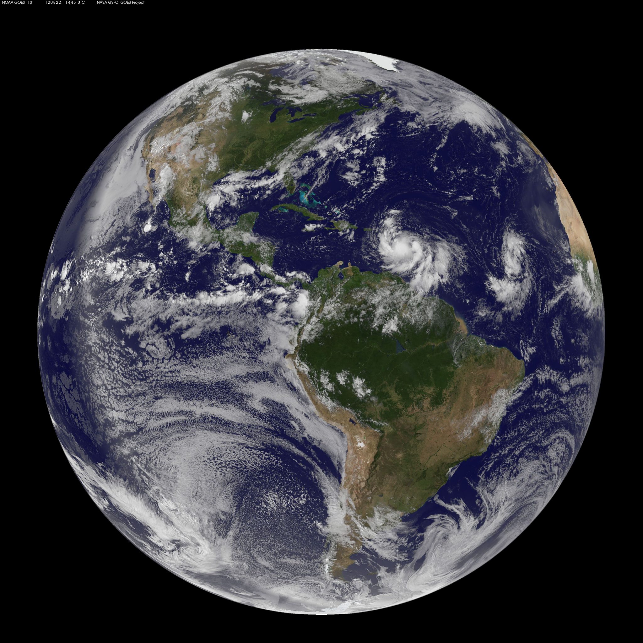 NASA Sees Tropical Storm Isaac and Tropical Depression 10 Racing in Atlantic